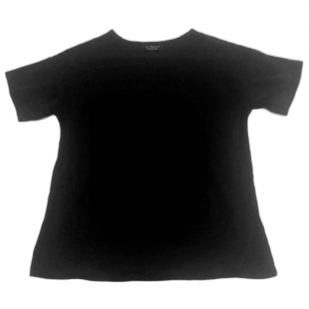 Topshop Short Sleeve Tee Size 4 Black